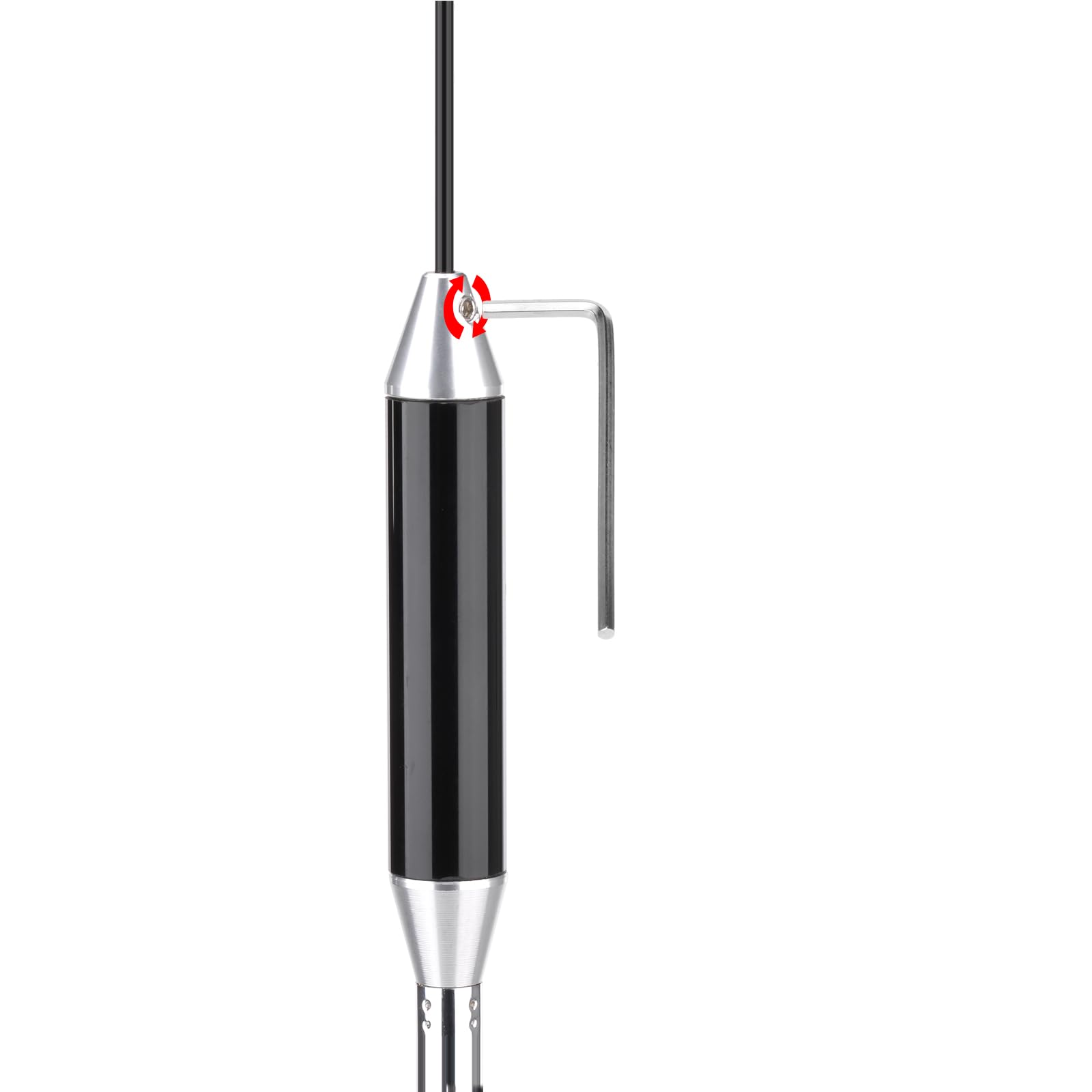 Bingfu 27 MHz CB Funkantenne 66 cm, PL259 3m RG58 Kabel, mit BNC Adapter