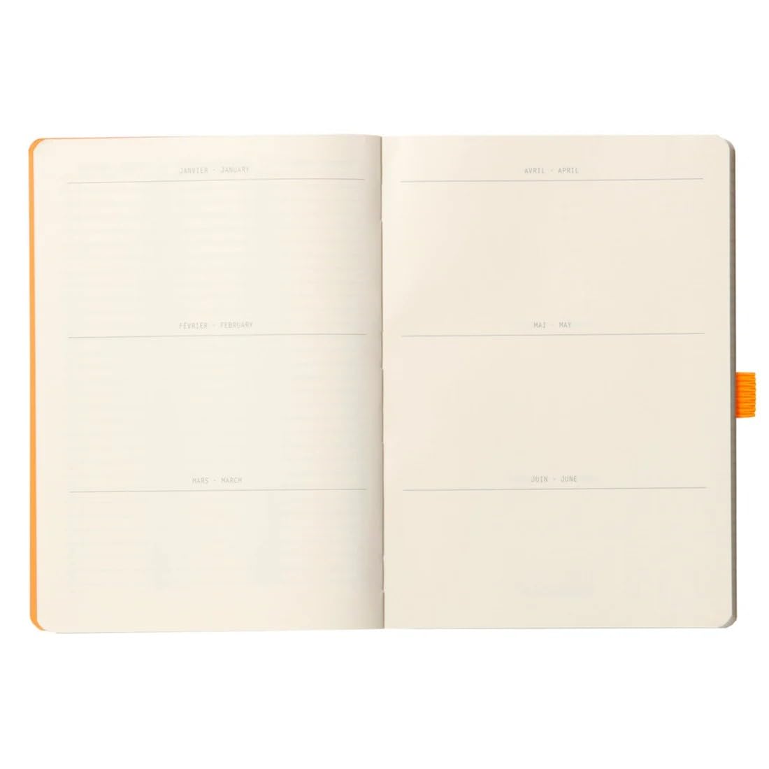 Rhodia 117800C notatnik Bullet Journal A5 14,8x21 cm 240 stron w kropki
