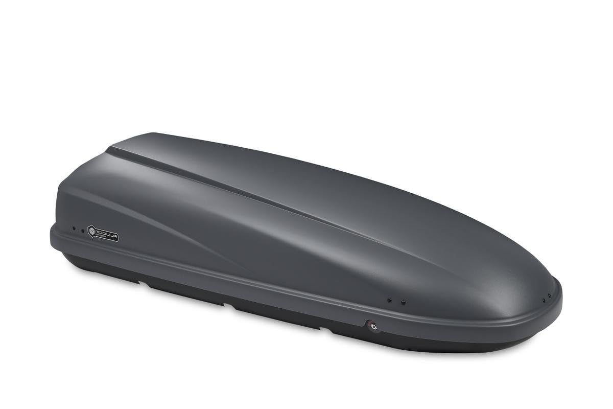 Box portapacchi auto shuttle baule auto da viaggio modula travel 460 ANTRACITE