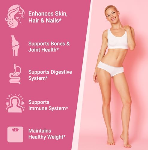 Health Revolution HRN-MCP2 Hydrolyzed Collagen Peptides Powder - Skin, Hair, Nails & Joint Support, Grass-Fed Collagen Enhanced With Probiotics & Digestive Enzymes, Types I & Iii - Non-Gmo, Gluten-Free thumb #3