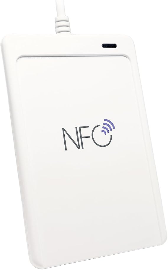 ACR1552U-M1 USB NFC Tag & Smart Card Reader Writer | Contactless RFID Proximity Card Reader for MIFARE, FeliCa, ISO 14443 A/B, ISO18092 Devices