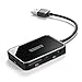 [Upgraded Version] Anker USB 3.0 4-Slot Card Reader with Built-in 0.4ft Cable for SDXC, SDHC, SD, CF, High-Speed CF (UDMA), MS, Micro SDXC, Micro SDHC, Micro SD Cards [Support UHS-I Cards]