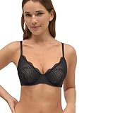 YSABEL MORA Sujetador de Aro Sin Relleno Encaje Transparente Mejora la Comodidad y Soporte con Diseño Elegante y Material de Primera Clase para un Ajuste Sensación de Ligereza