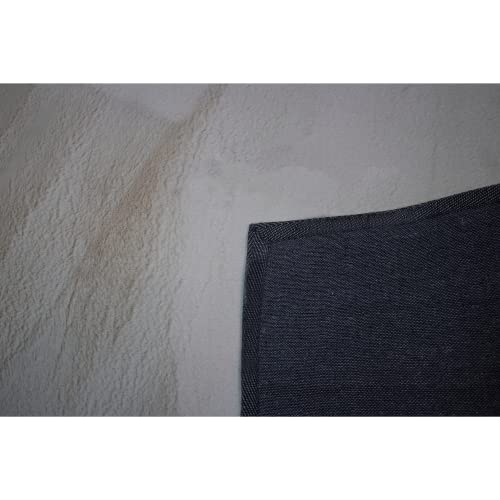 RugBerry Rabbit Collection 2 -inch Thick Area Rug 8' x 10' ft (Beige) - Image 6