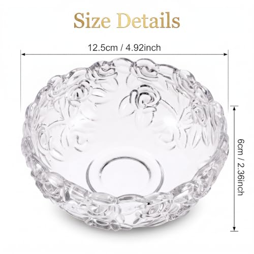 Image of Manicure Bowl 1Pcs Glass Nail Soaking Bowl Acetone Soak Off Bowls Nail Art Remover Soak Soaker for Fingernail Toenail Caring Polish Removal, Home & Salon Use, Transparent