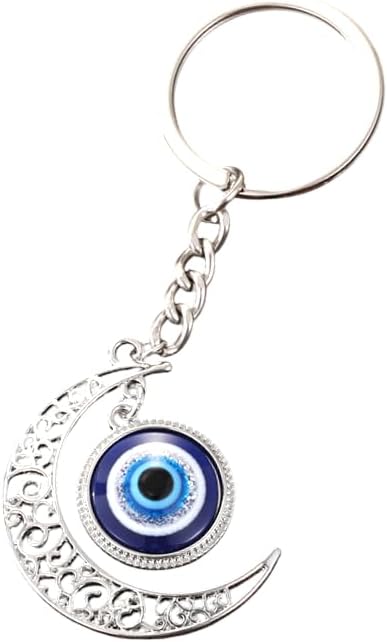 Llaveros contra el mal de ojo, Hamsa, mano de Fátima, monedero, llavero de buena suerte, amuleto de protección para mujeres, Plata mal de ojo con