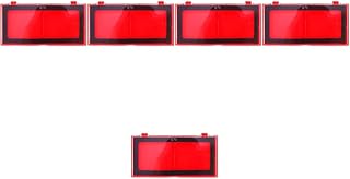 SOLUSTRE 5 Pares De Lupa De Soldagem Lente Trapaceiro De Soldagem Lente De Substituição De Soldagem De Soldagem Lente Lupa Para Soldagem Lente De Dioptria Cheater Lente Proteção