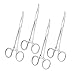 Artery Forceps Curved 5 inches Mosquitoes Set of 4 by TeckMed