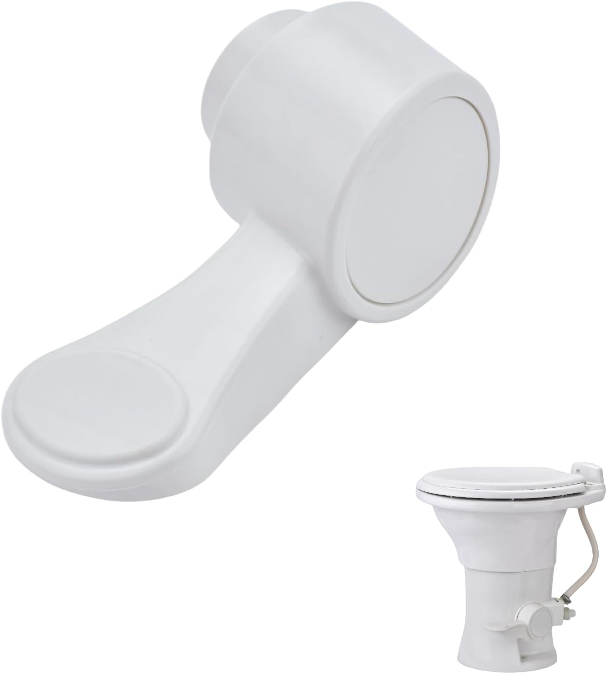 RV Toilet Foot Pedal Replacement fit for Dometic 300 310 320 321 Series Toilet, Durable Injection Molded Compatible with Dometic RV Toilet Parts