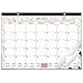 2020 Desk Calendar - Desk/Wall Calendar 2020 with Transparent Protector, Marble, 17" x 12", Jan 2020 - Dec 2020, Perfect for Daily Schedule Planner, Ruled Blocks, Easily Tearing Off