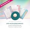 FOREO UFO 3 go Travel-friendly Face Mask Skincare Device - Face Moisturiser - Anti-Aging - Red Light - Warming - Facial Massage - Compact - App-connected - Evergreen