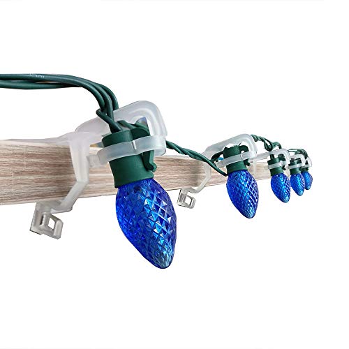 Vanrayal Christmas Light Clips,All Purpose Gutter Hooks Outdoor Lights String For C6 C7 C9, Pack Of 50 #TOP1