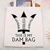 Percy-J Inspired Tote Bag This is My Dam Camp Half-Blood Bookish Gift Book Lover Shopping Bag (THIS IS MY DAM tote BAG 3uk) #3