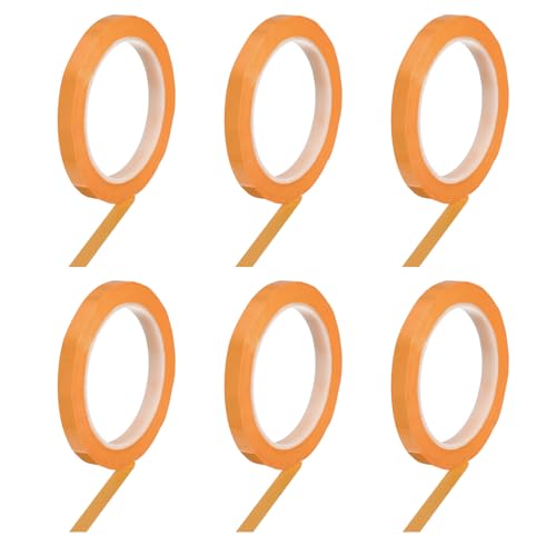 Ruban d'identification orange 0,4" x 216ft PET pour instruments PATIKIL