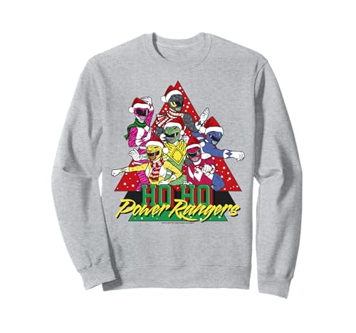 Power Rangers Christmas Ho Ho Power Rangers Sweatshirt