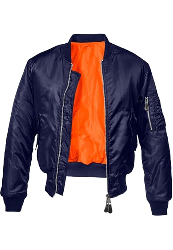 Brandit MA1 Jacket, Uomo, Dark Navy, M - 9