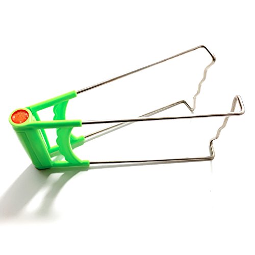 Kitchen Stainless Steel Folding Hot Dish Plate Bowl Clip Plate Retriever Tongs #TOP3