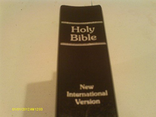 Holy Bible NIV Large Print B002F59UAO Book Cover