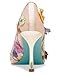 Betsey Johnson Women's Aimey Pump, Nude Floral, 8.5