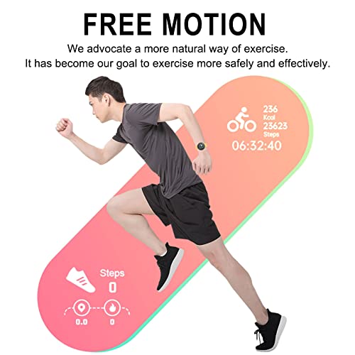 Bzdzmqm Smart Watch, Waterproof Fitness Watch Hd 1.44 Inch Upgraded Screen Compatible Ios Android Smart Watch With Heart Rate Sleep Monitoring Call Smart Bracelet #Daily #TOP5