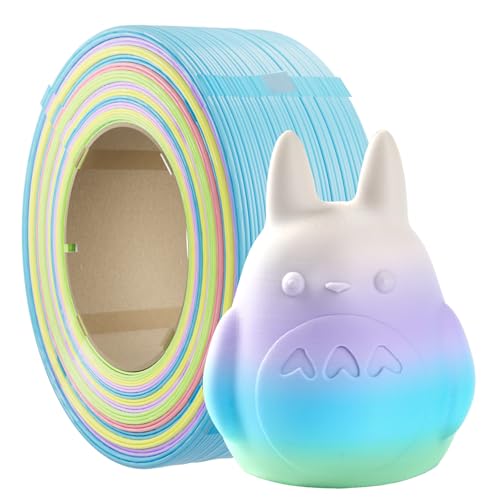 Chitu Systems Refill Filament, Silk Tri-Color 1.75mm, 1kg Matte Rainbow