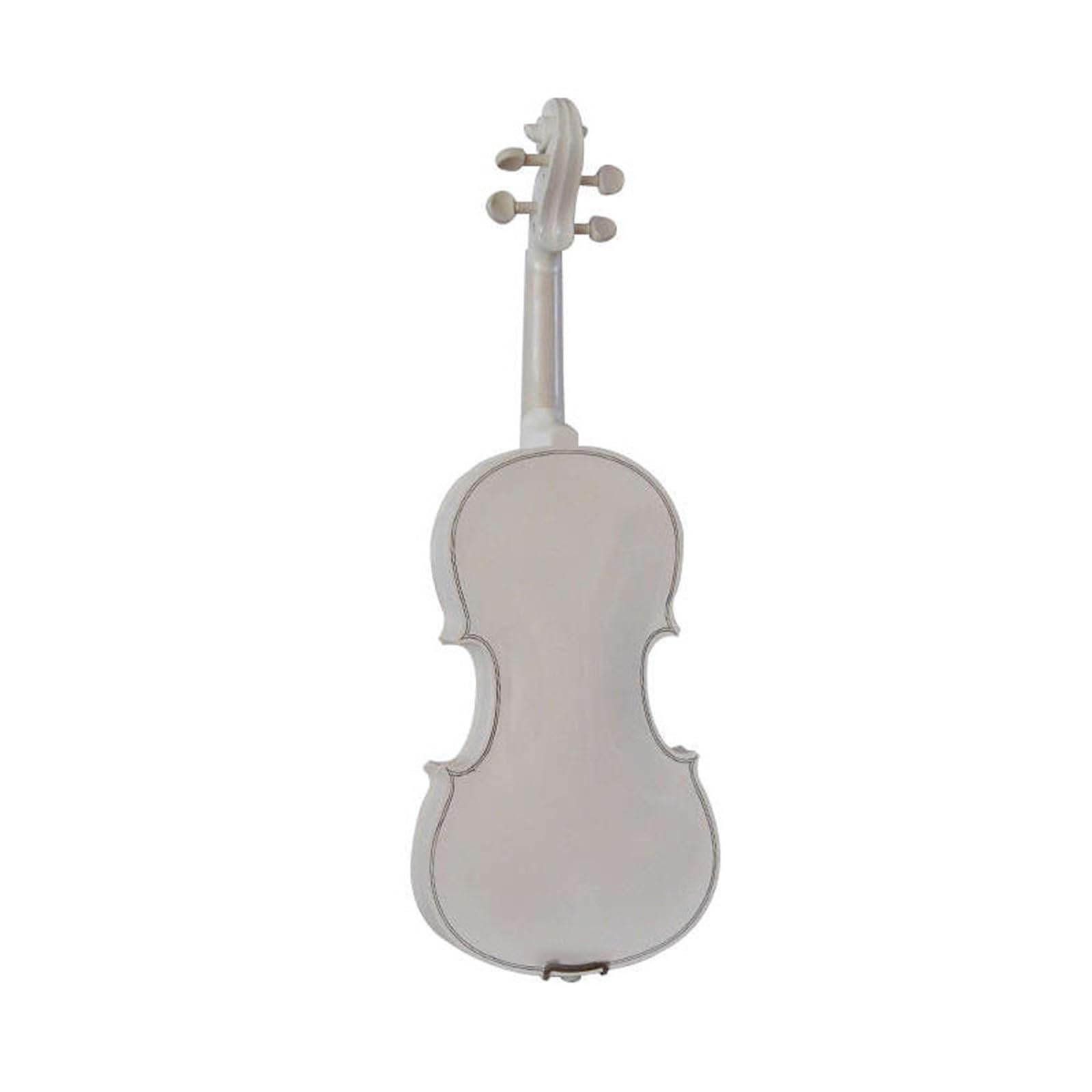 Skrzypce 4/4 Ze Sklejki Białej Z Profesjonalnymi Akcesoriami Instrument Muzyczny Instrumenty Strunowe Skrzypcowe