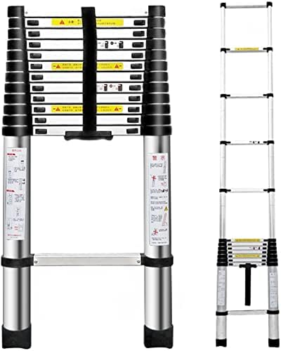 Telescoping Ladder for RV Roof Top Tent 8m/ 7m/ 6m/ 5m/ 4m/ 3m/ 2m/ 1m, Aluminum Extension Telescopic Ladders for Indoor Outdoor Use, Load 150kg (Size : 1.4m/4.6ft) Interesting LIF