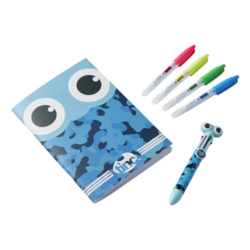 Tinc Tonkin Super Stationery Gift Set for Kids, Blue - Image 2