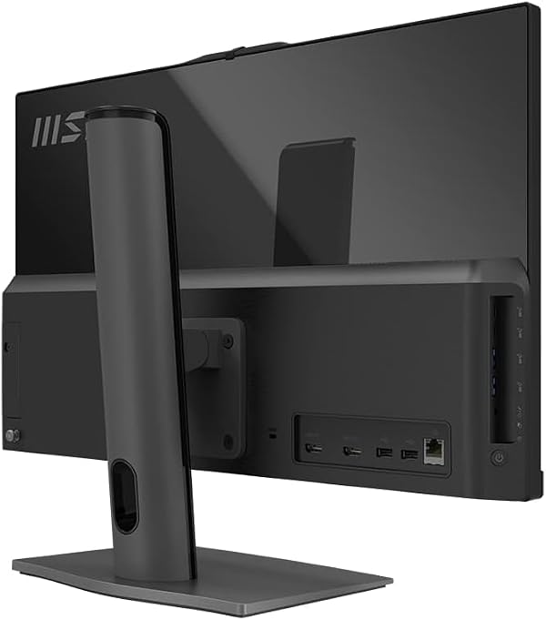 msi Modern 23.8" All-in-One Desktop Computer, FHD IPS Touchscreen, 10-core Intel Core 7 Processor 150U, 16GB DDR5, 1TB SSD, Wi-Fi 6E, HDMI, Webcam, Wireless KB&Mouse, Windows 11 Home by msi - Image 4