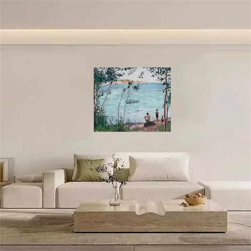 Affiche Albert Marquet Baigneuses impression sur toile haute définition - 4