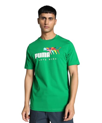 Image of Puma Men's Printed Regular Fit T-Shirt
