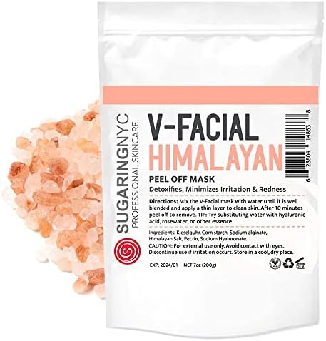 Sugaring NYC Vajacial Jelly Mask – Peel-Off Maske Mit Hyaluron Für Bikini & Achseln, 652 G Profi-Größe