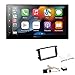 Produktbild Pioneer SPH-DA360DAB 2-DIN Autoradio kompatibel mit WiFi Apple CarPlay Android Auto Bluetooth DAB+ passend für Volkswagen VW Golf VI 2003-2013 Piano Black inkl Canbus