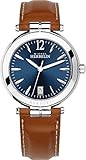  Michel Herbelin Herren Uhr 11254/AP15GO Newport Leder Quarz