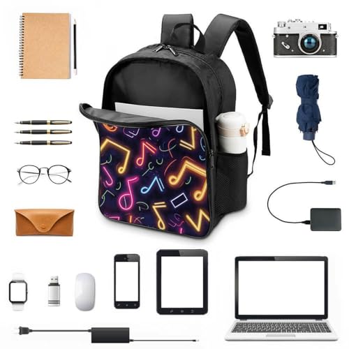 Mochila infantil Note impermeable contra la lluvia y el peso con correas ajustables 4