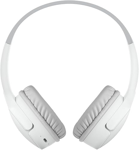 Miniatura 7 de Belkin SoundForm - Mini auriculares inalámbricos para niños con micrófono integrado y divertido adhesivo de reproducción de 30 horas - Estudio