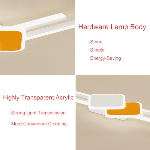 Apliques de pared para escaleras y pasillos con luz LED moderna de 65cm 4