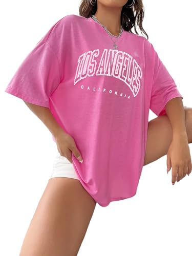 Oversized T Shirts for Women Short Sleeve Summer Loose Vintage Graphic Tees4