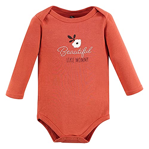 Image of Hudson Baby baby-boys Cotton Long-sleeve Bodysuits 5-pack