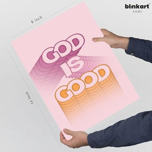 Image of BLINKART Typography Aesthetic Modern Art Walls With Frame | Natural Wood Texture | Living Room Bedroom Office Wall Decoration | Poster Home Decor Frames Wall Bedroom | 12x8 Inches (D566)
