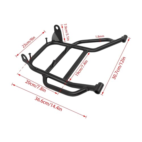 Support valise DR650 résistant pour fixer vos bagages sans risque de chute - 7