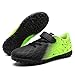 Imagen de PiDaGlobal Botas de Fútbol Niño Zapatos de Fútbol con Tacos Bajos para Césped Artificial e Indoor Antideslizantes para Entrenamiento y Fútbol Sala Adolescentes Zapatillas de Fútbol 35EU Negro