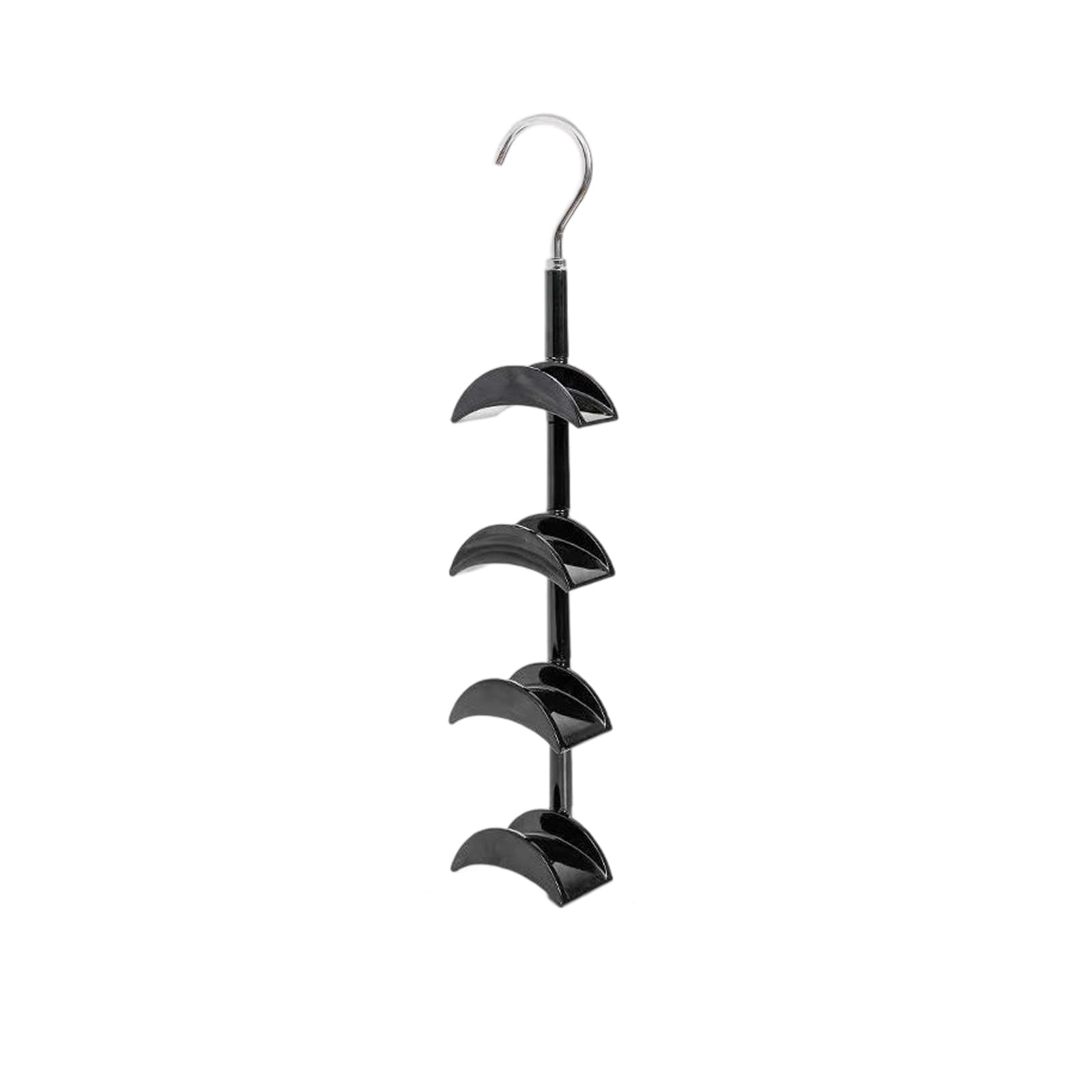Tsophreniq 360 Degree Rotating Hooks Closets Organizers Hanger for Handbags Backpacks Accessories 4 Hooks 22LBS Capacity Sturdy Storage Solution Handbag Storage Hanger with Straps