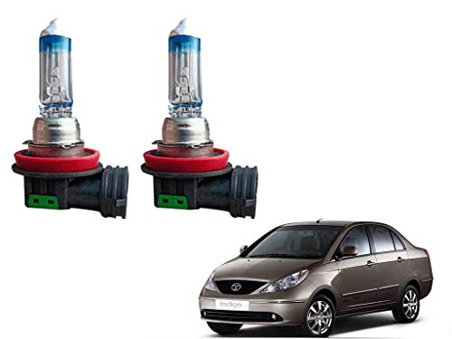 Auto Pearl -Sapphire Series H11 Cool Blue Halogen Head Light Bulb (55W, 12 V, 1 Bulb) Compatible With-Indigo For Rs. 249 @ 64 %