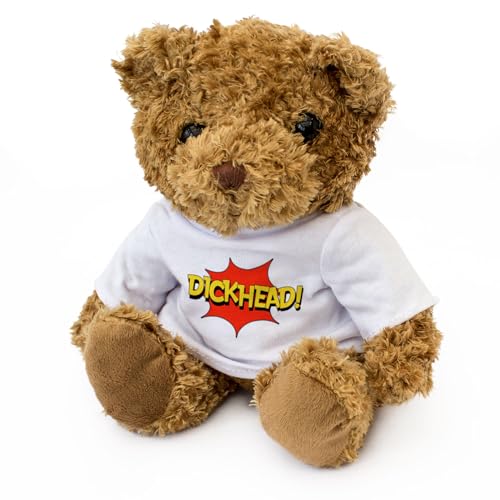 Ours en peluche DICKHEAD, cadeau idéal pour une naissance ou un anniversaire d'enfant