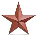 Distressed Country Red Black Burgundy Barn Star Country Primitive Wall Décor
