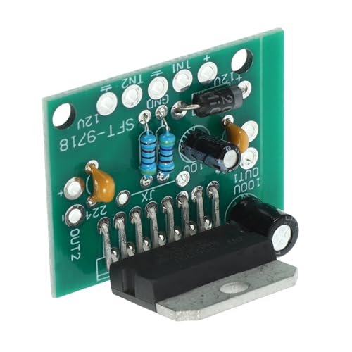 LIFKOME Amplifier Board Parts Audio Stereo Amp Module Board DIY Soldering Kit 2.0 Dual Channel 15w 15w Power Amplifier Circuit 9-15v Wide Voltage Range