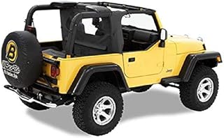 Bestop 8003535 Black Diamond Wrap-Around Windjammer for 2003-2006 Wrangler TJ