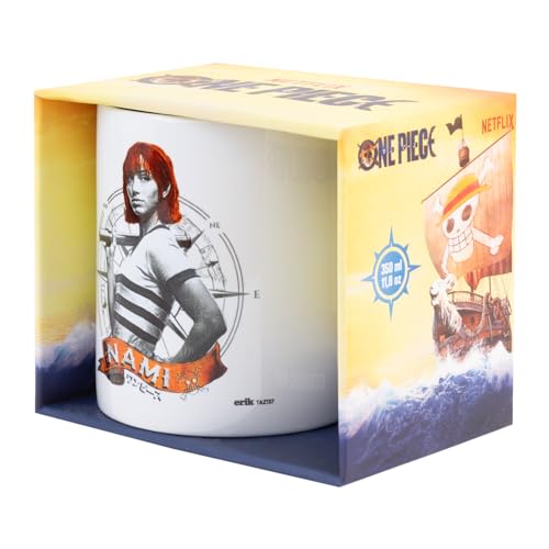 Grupo Erik Ceramic Mug - One Piece Manga Gifts, Nami, 8 cm x 10 cm - Image 2