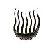 1PC Magic Hair Styling Insert Comb Bump It Up Volume Inserts For Donut Ponytail Fluffy Hair Comb Beauty Tool(Black)